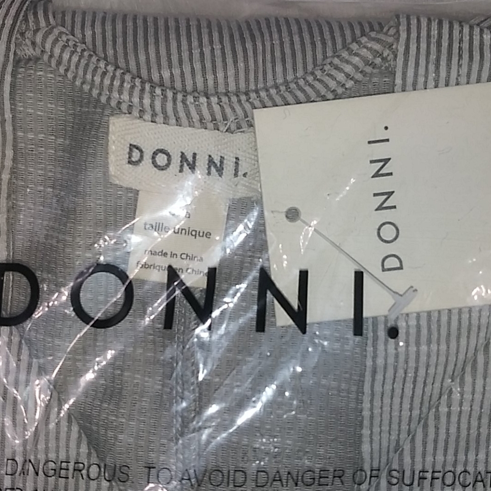 DONNI Rib Sweater Coat - Picture 5 of 5
